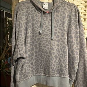 Nike Gray Camo Hoodie
